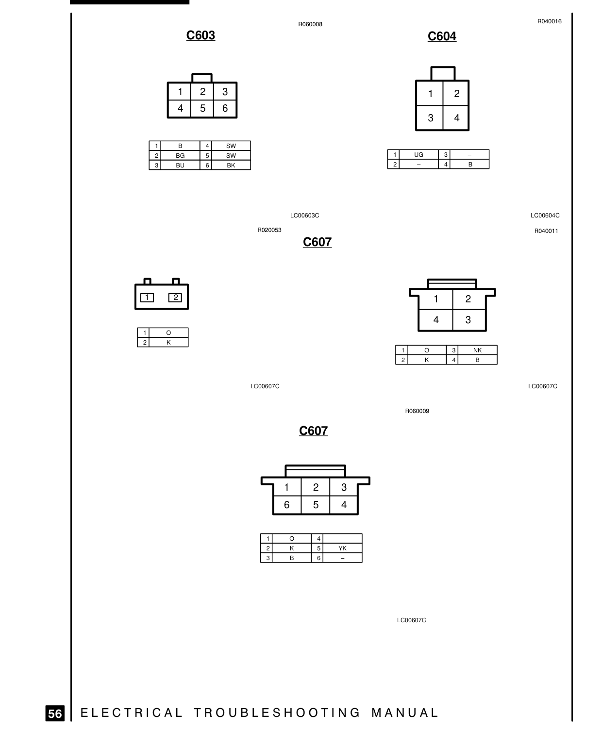 Connector Views – Circuit Diagram