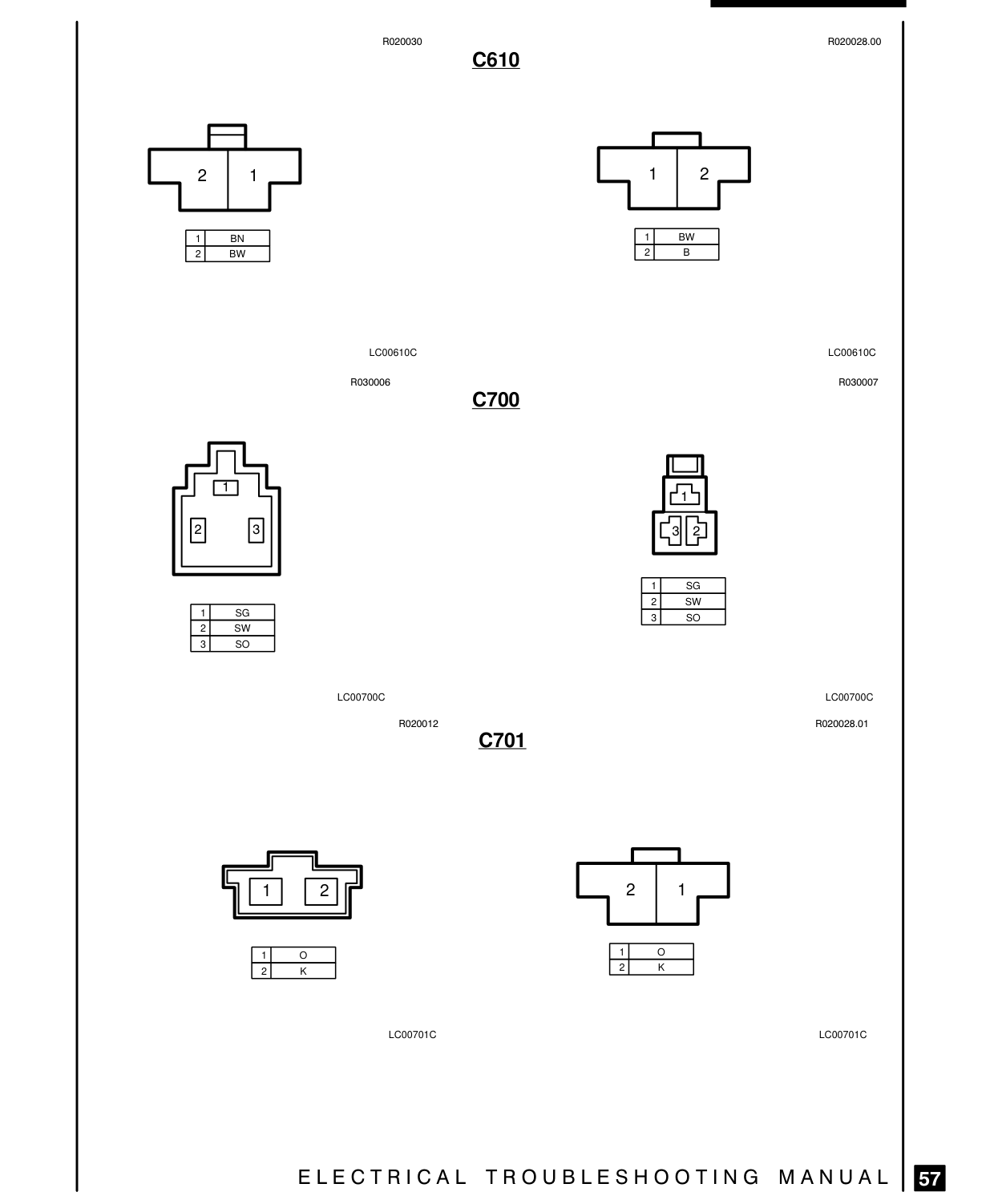 Connector Views – Circuit Diagram