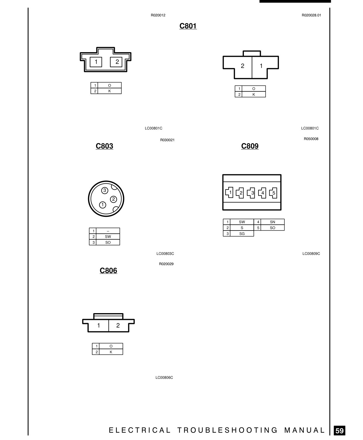 Connector Views – Circuit Diagram