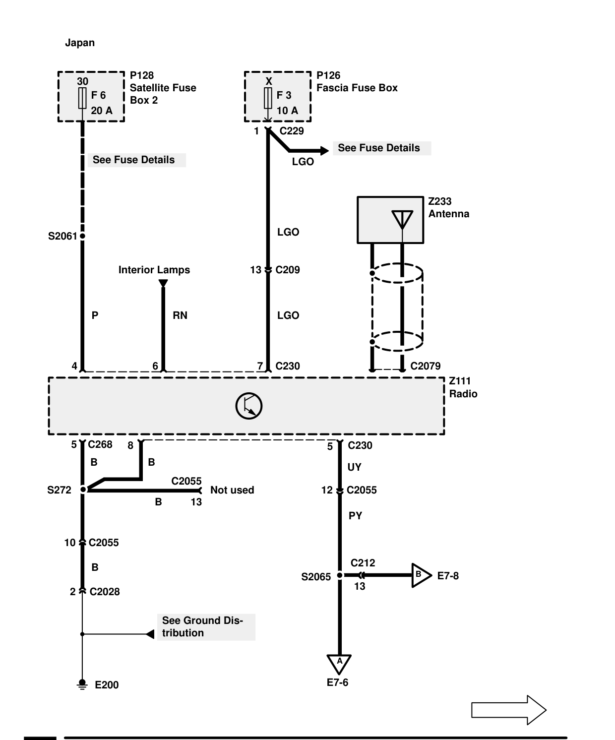 Radio (Japan) – Circuit Diagram