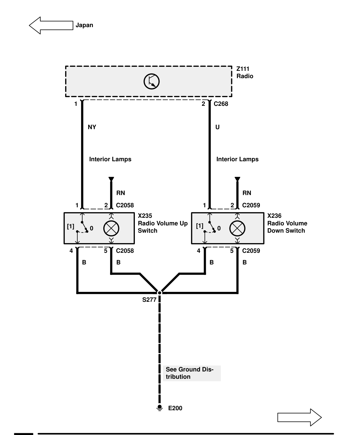 Radio (Japan) – Circuit Diagram