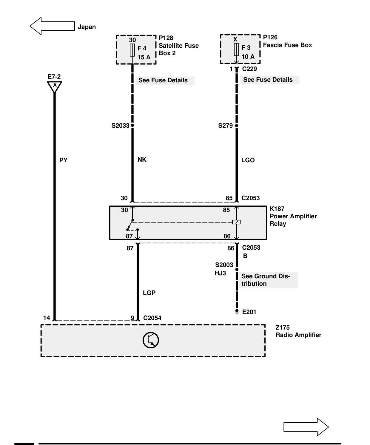 Radio (Japan) – Circuit Diagram