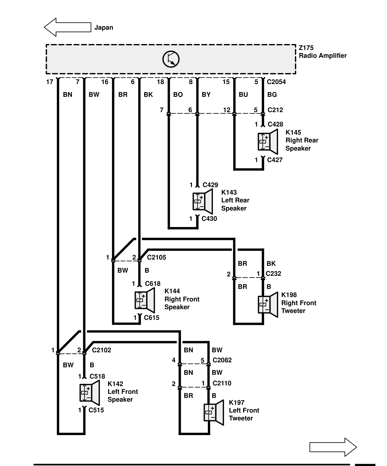 Radio (Japan) – Circuit Diagram