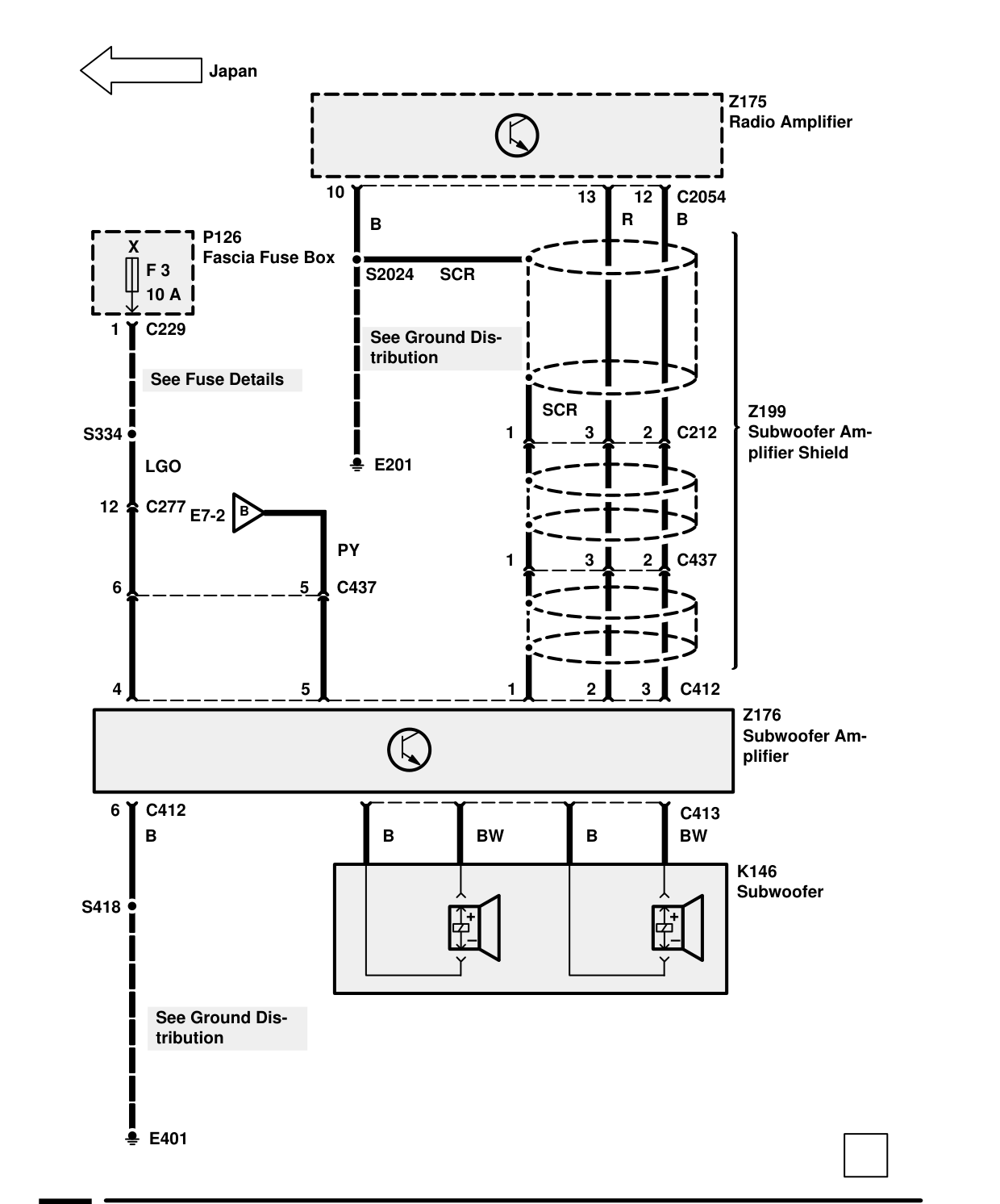 Radio (Japan) – Circuit Diagram