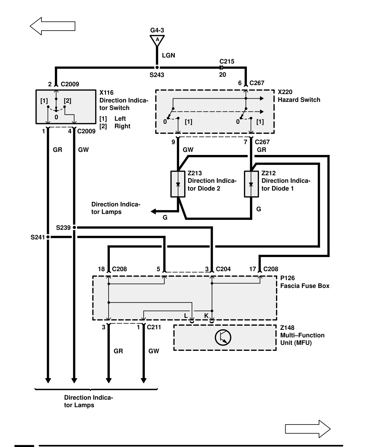 Multi-Function Unit (Mfu) – Circuit Diagram