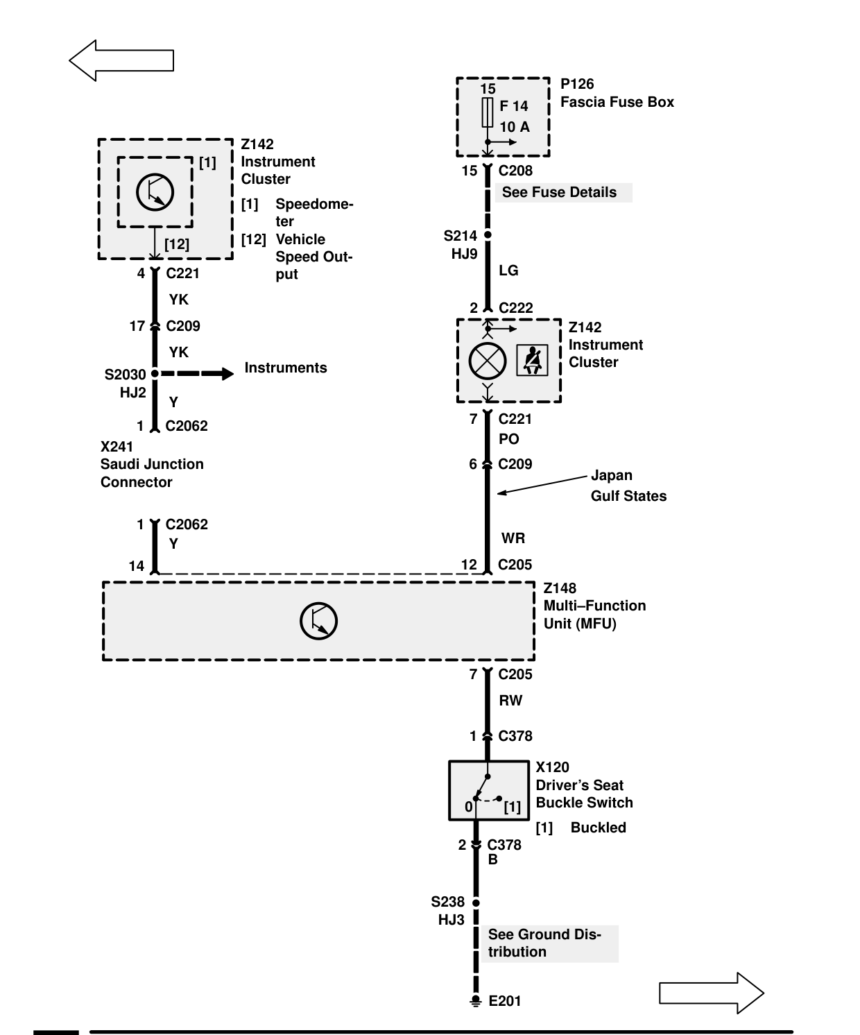 Multi-Function Unit (Mfu) – Circuit Diagram