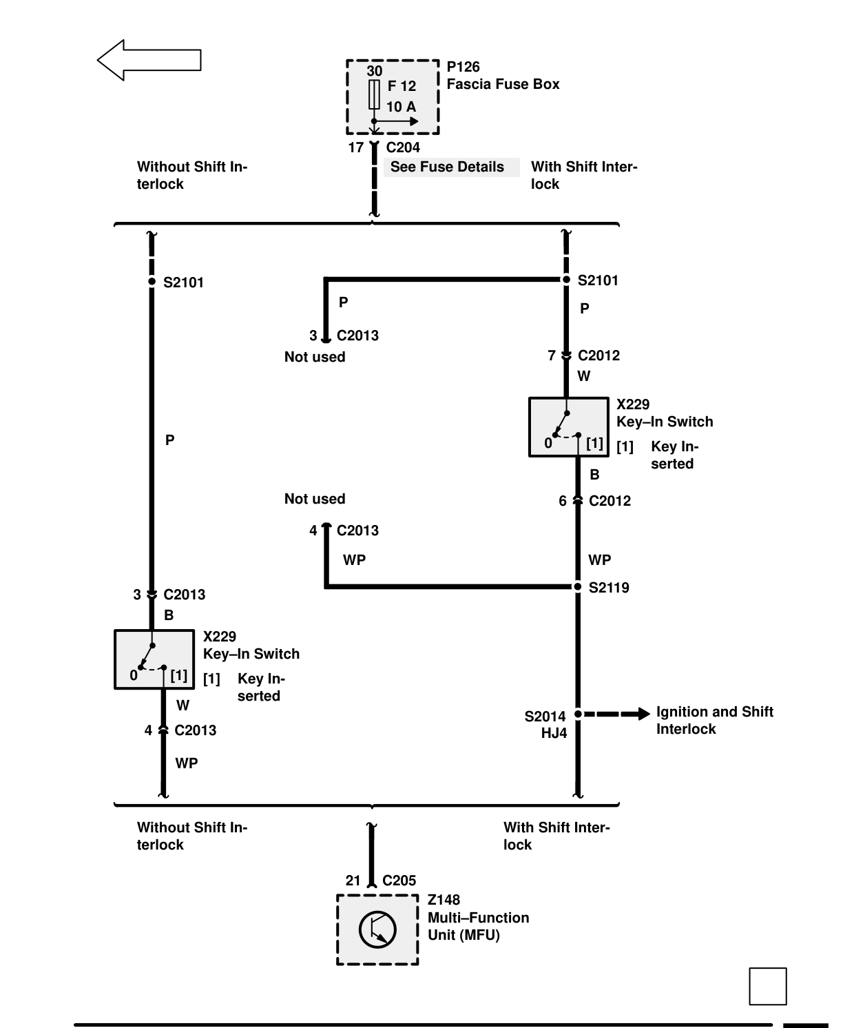 Multi-Function Unit (Mfu) – Circuit Diagram