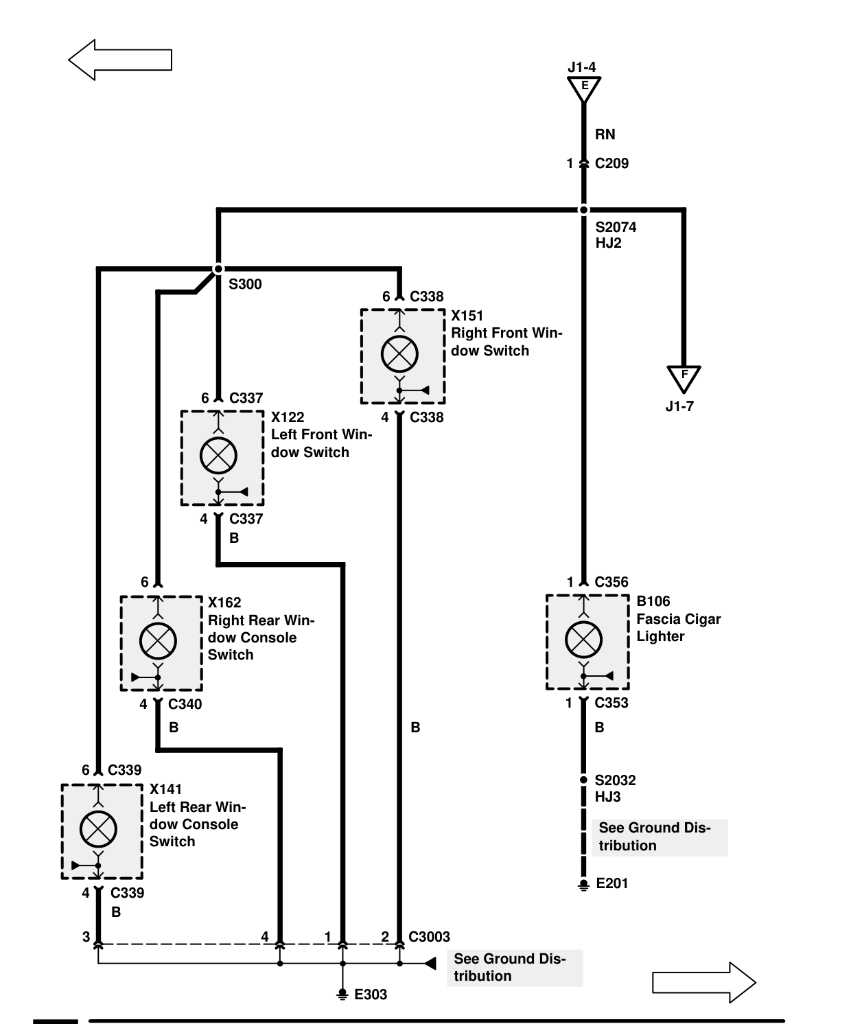 Interior Lamps – Circuit Diagram