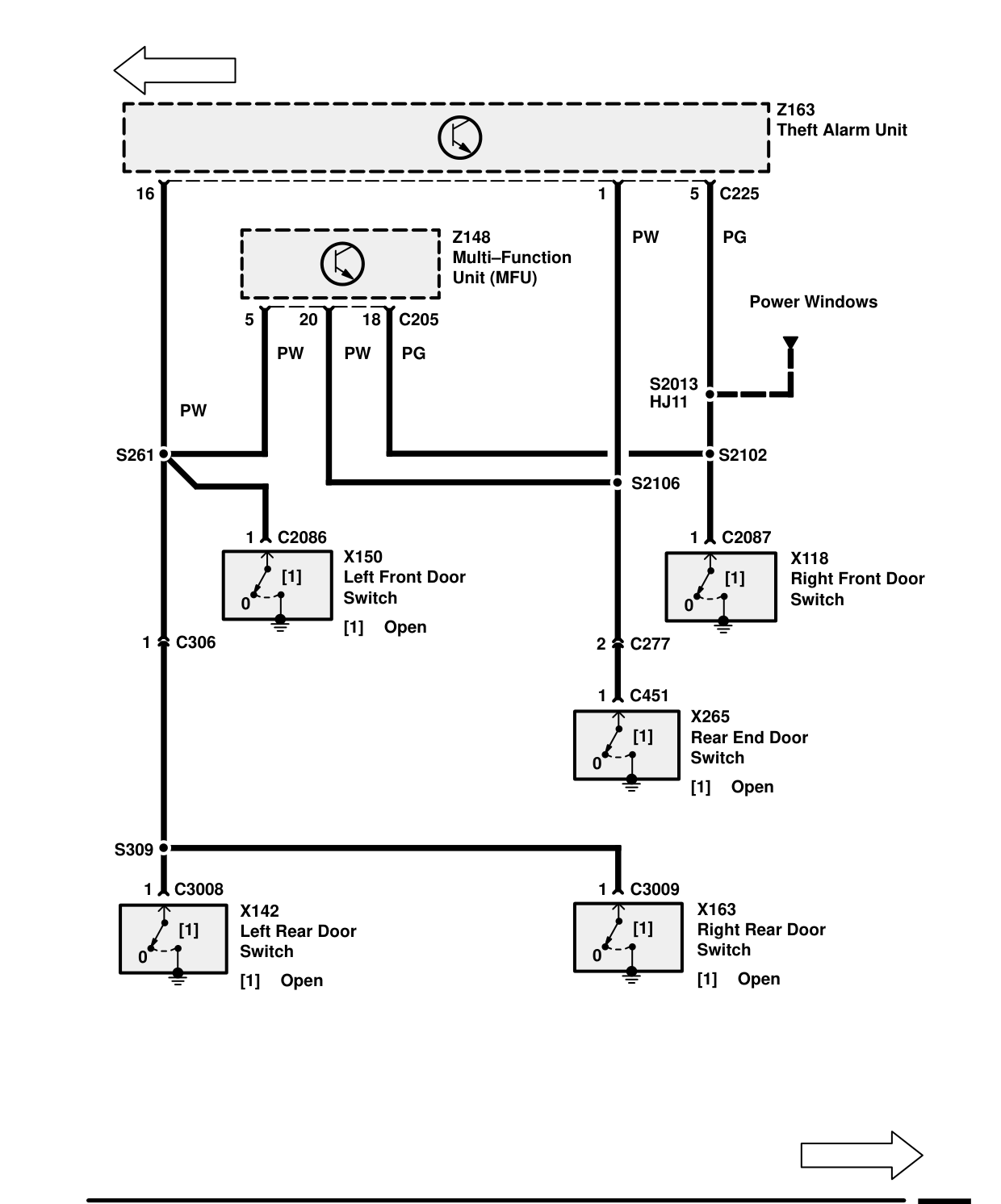 Theft Alarm System – Circuit Diagram