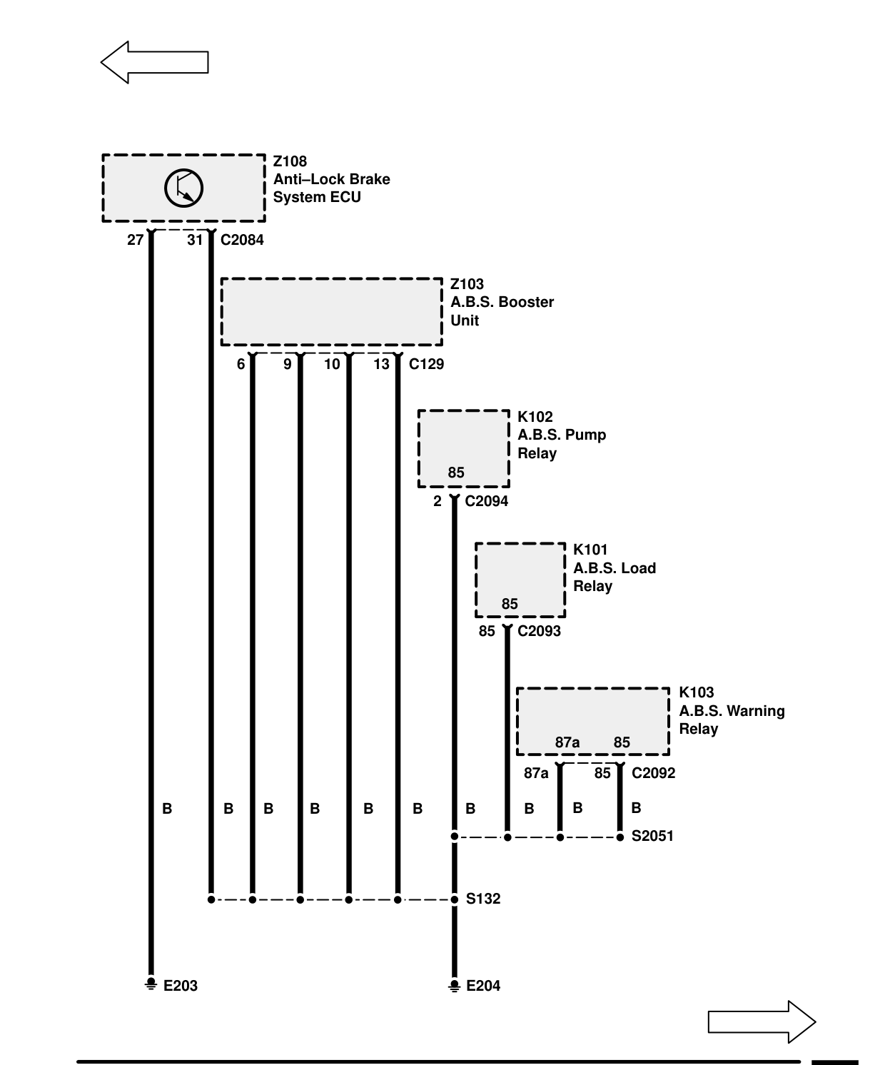 Ground Distribution – Circuit Diagram
