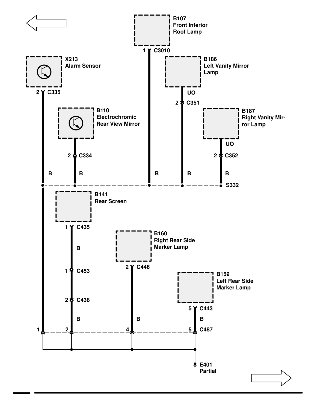 Ground Distribution – Circuit Diagram