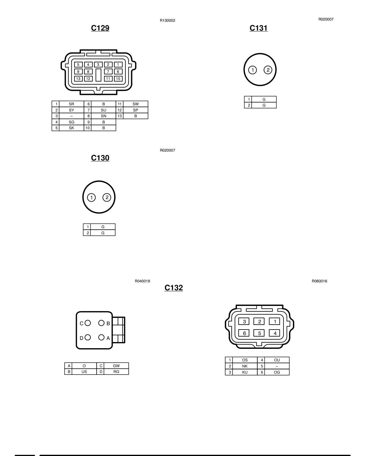 Connector Views – Circuit Diagram