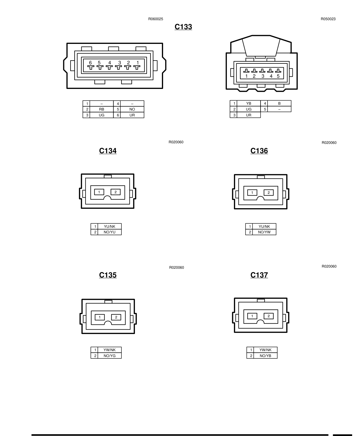 Connector Views – Circuit Diagram