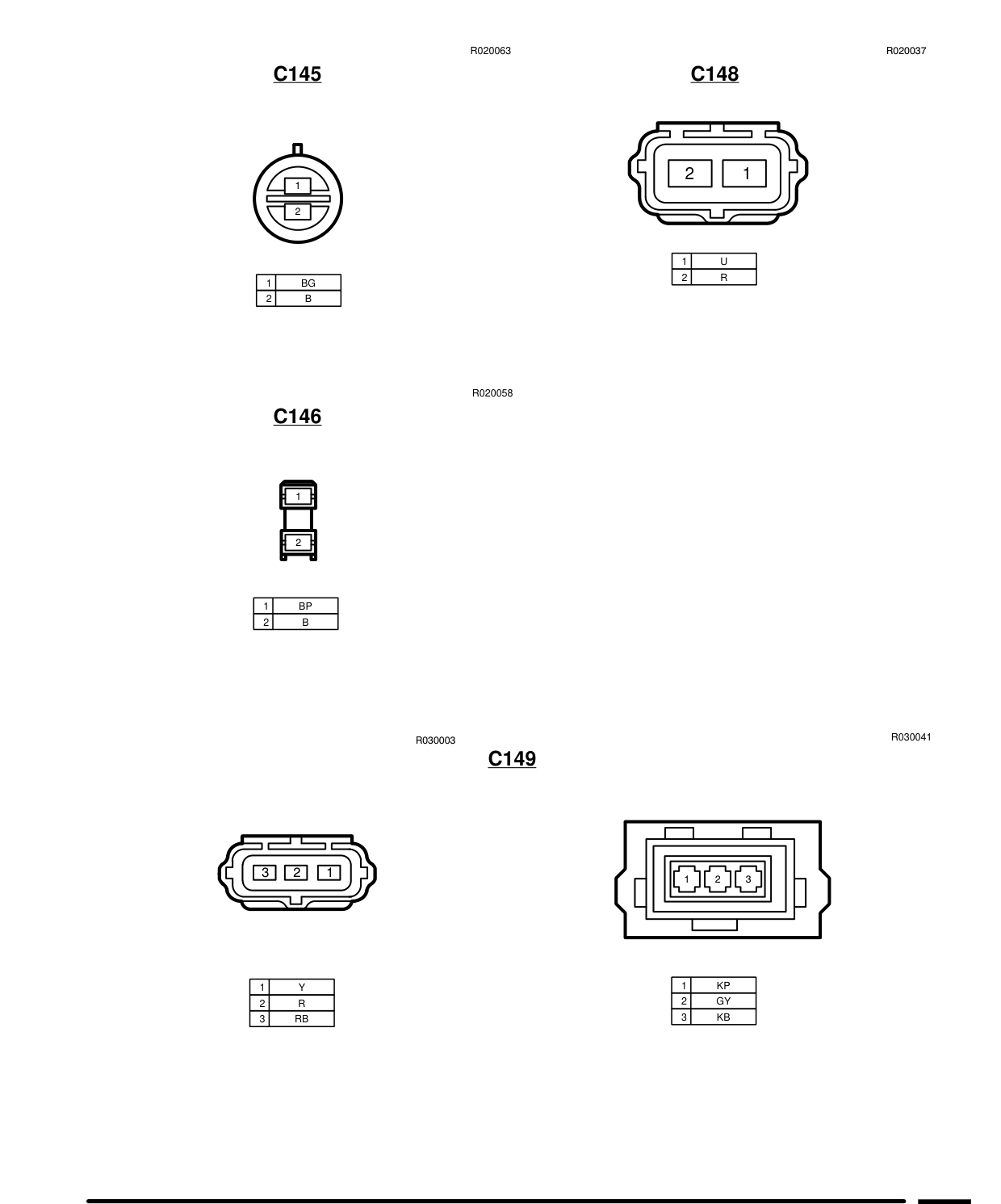 Connector Views – Circuit Diagram