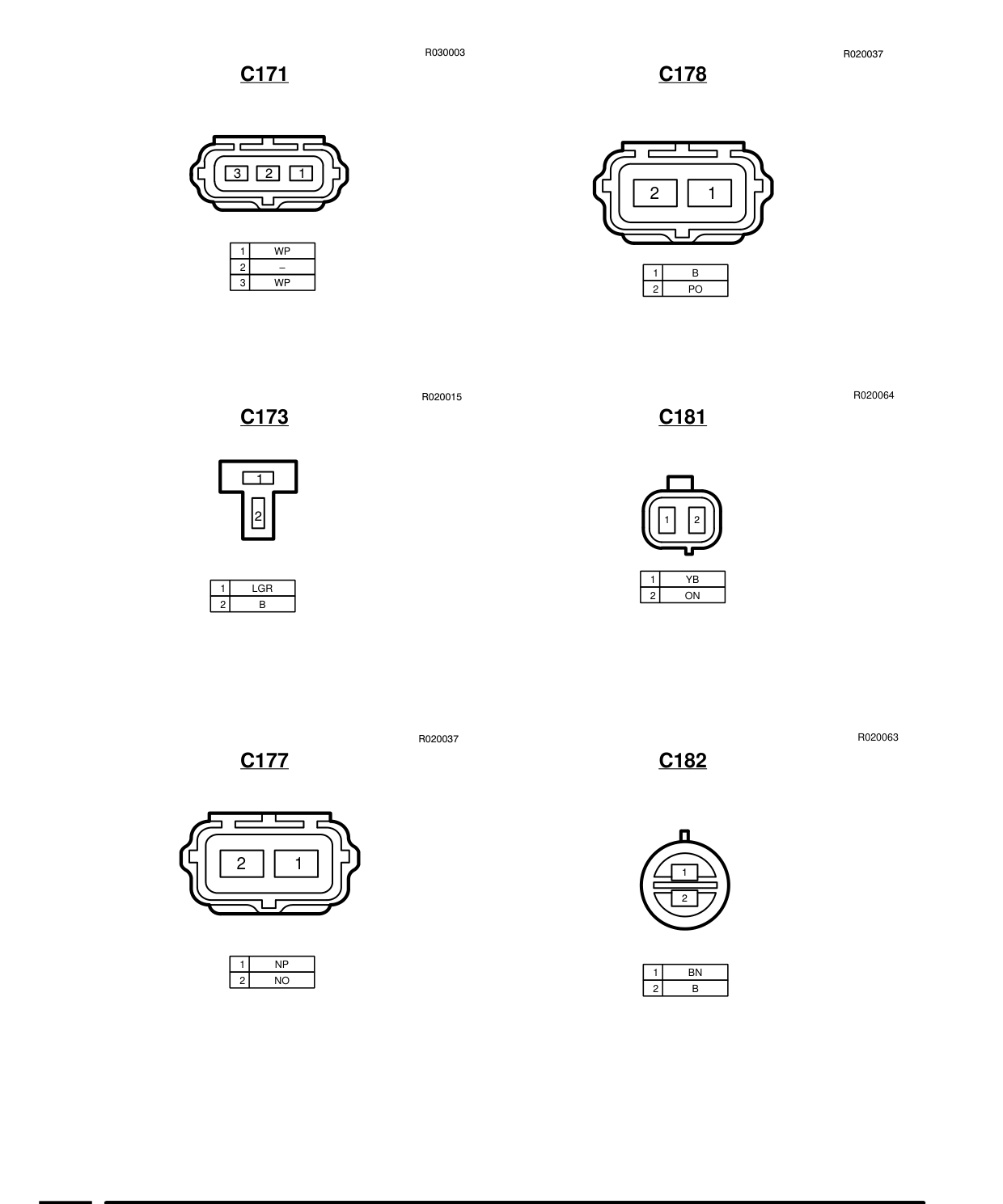 Connector Views – Circuit Diagram