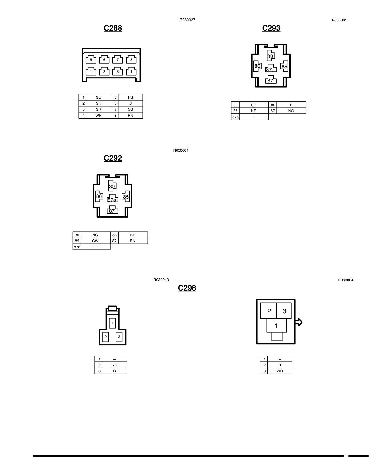 Connector Views – Circuit Diagram
