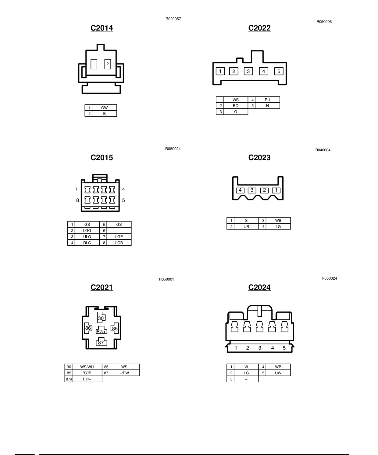 Connector Views – Circuit Diagram