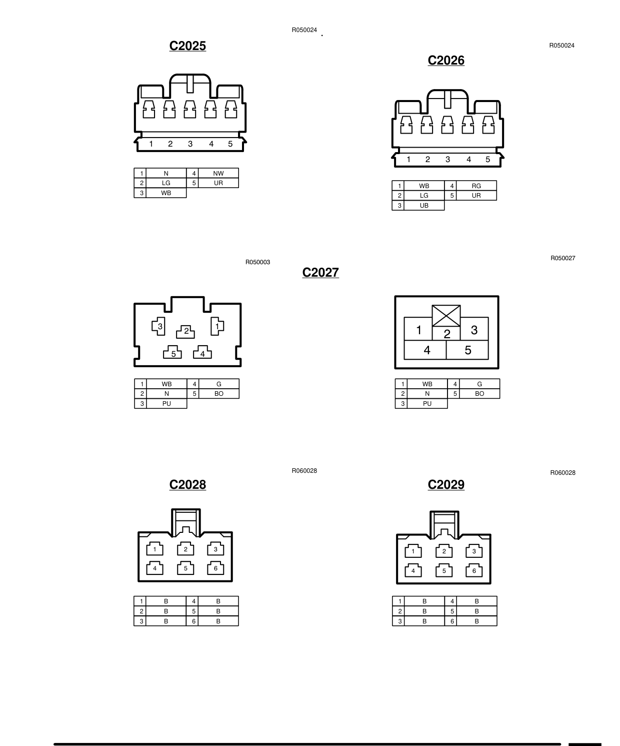 Connector Views – Circuit Diagram