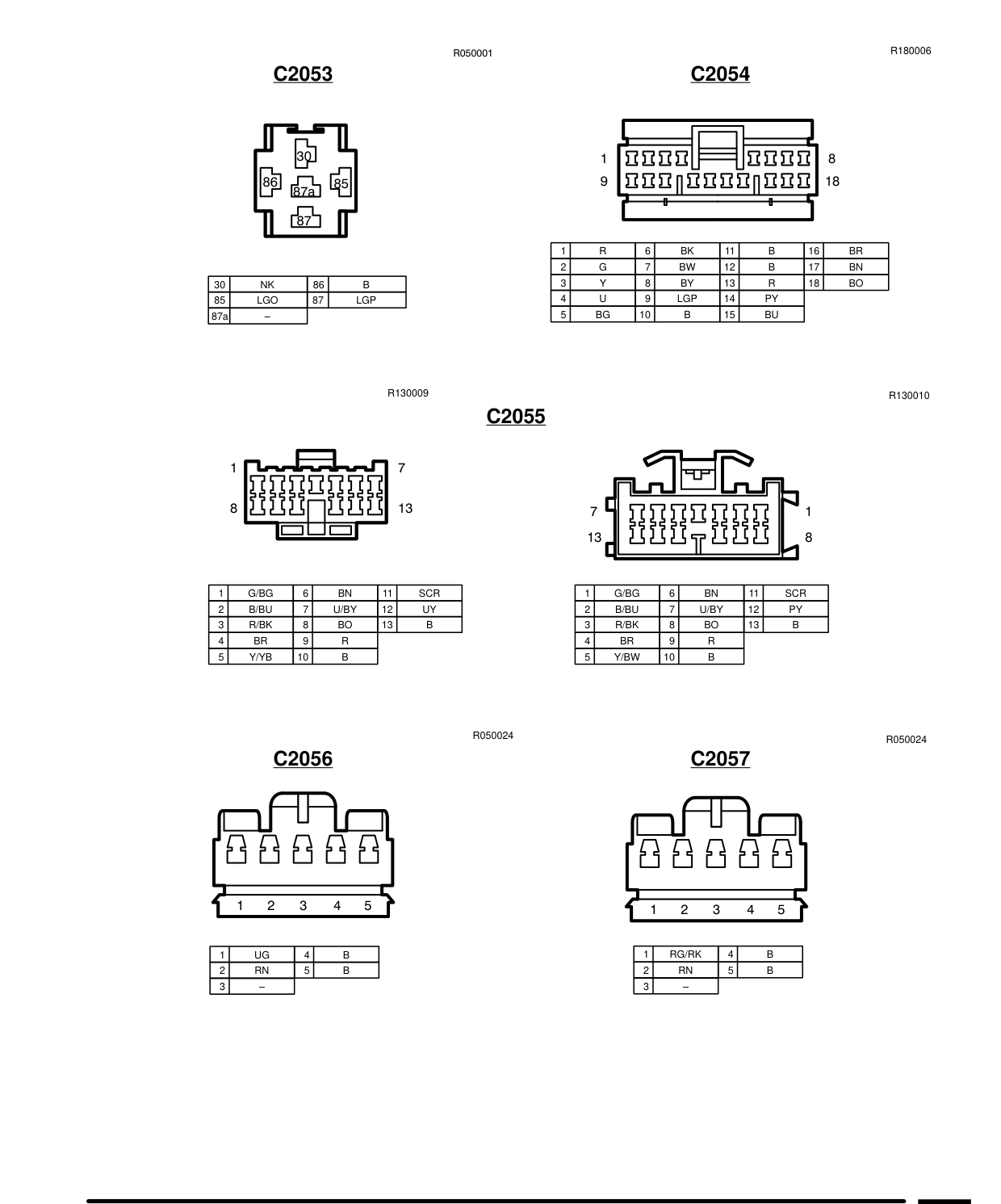 Connector Views – Circuit Diagram