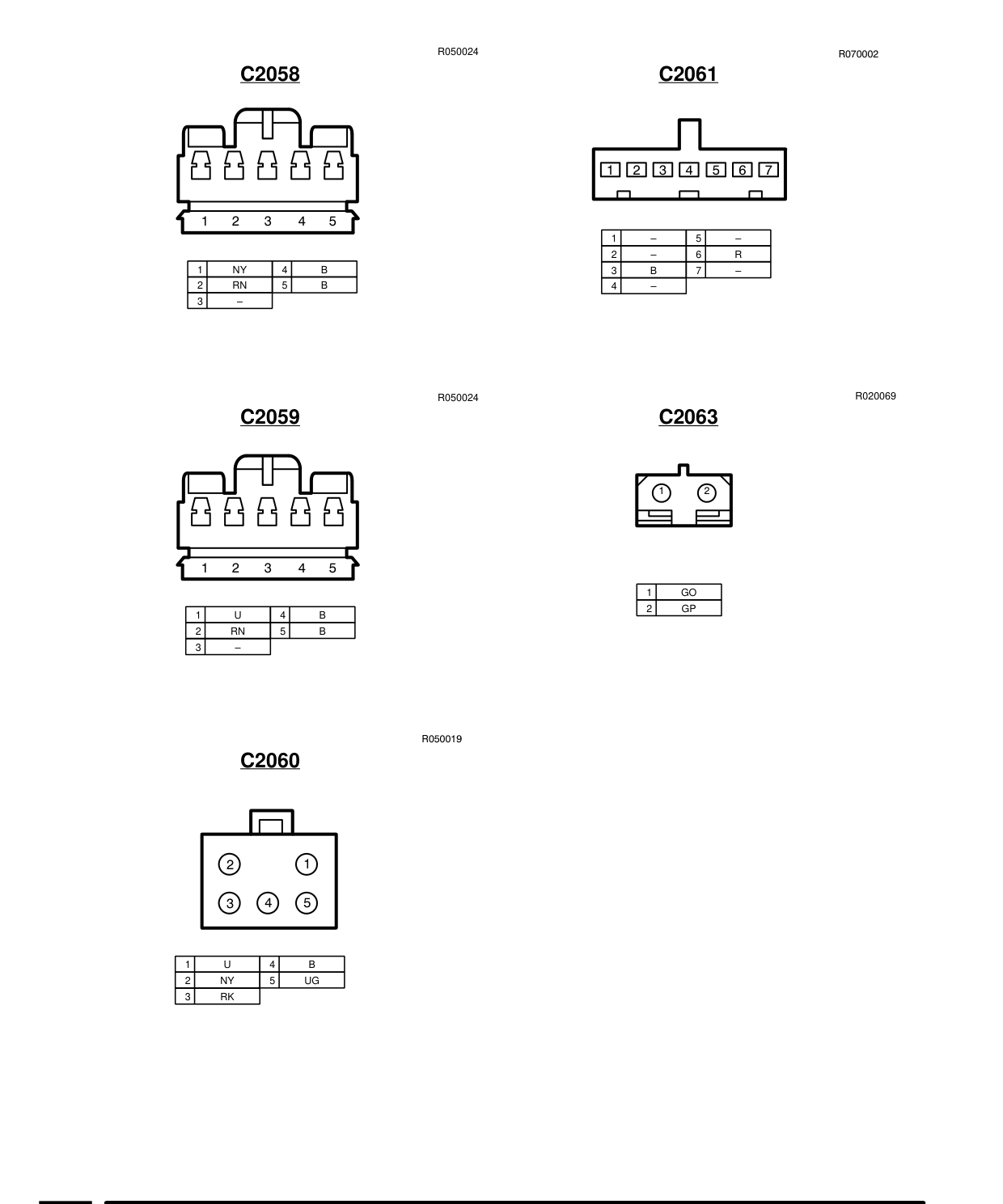 Connector Views – Circuit Diagram