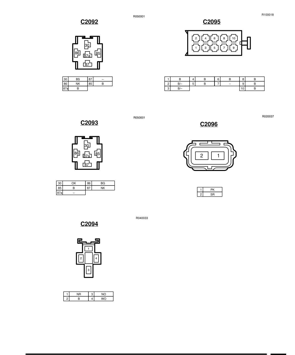 Connector Views – Circuit Diagram