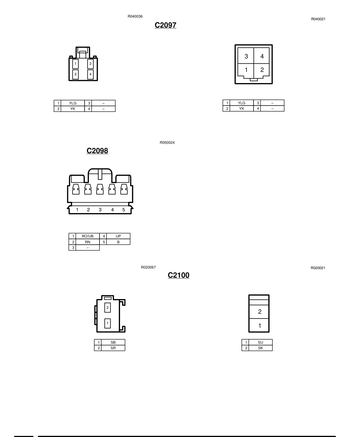 Connector Views – Circuit Diagram