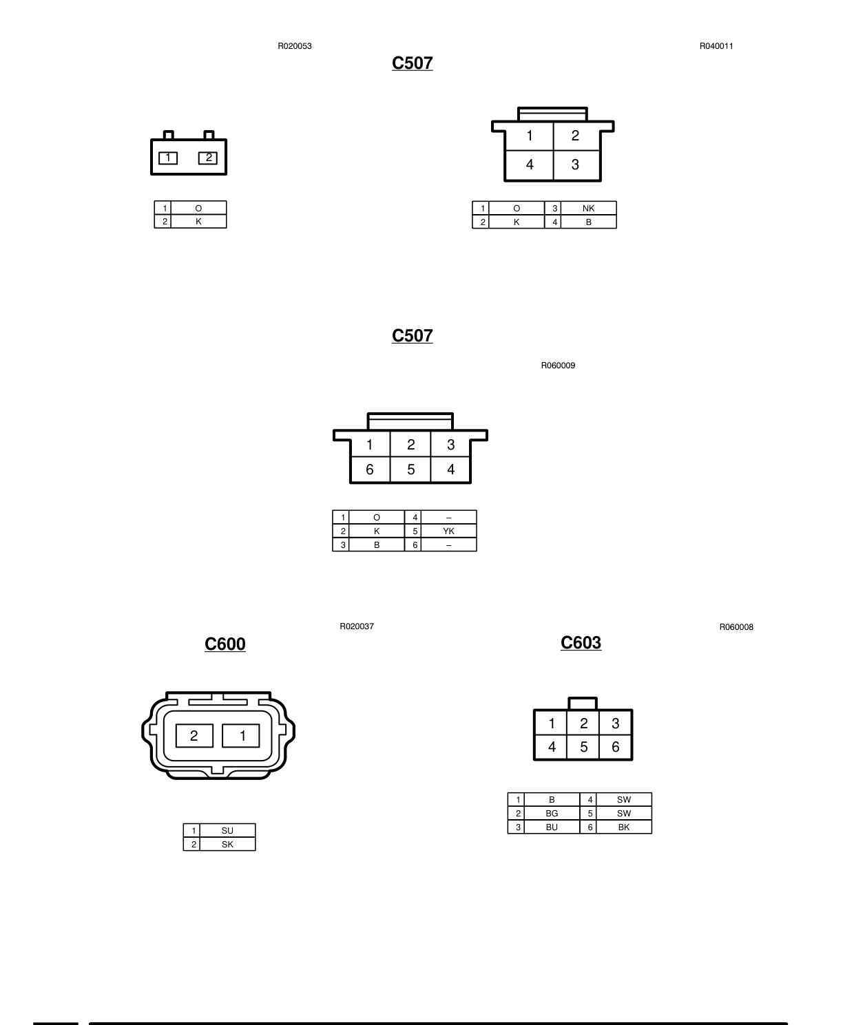 Connector Views – Circuit Diagram