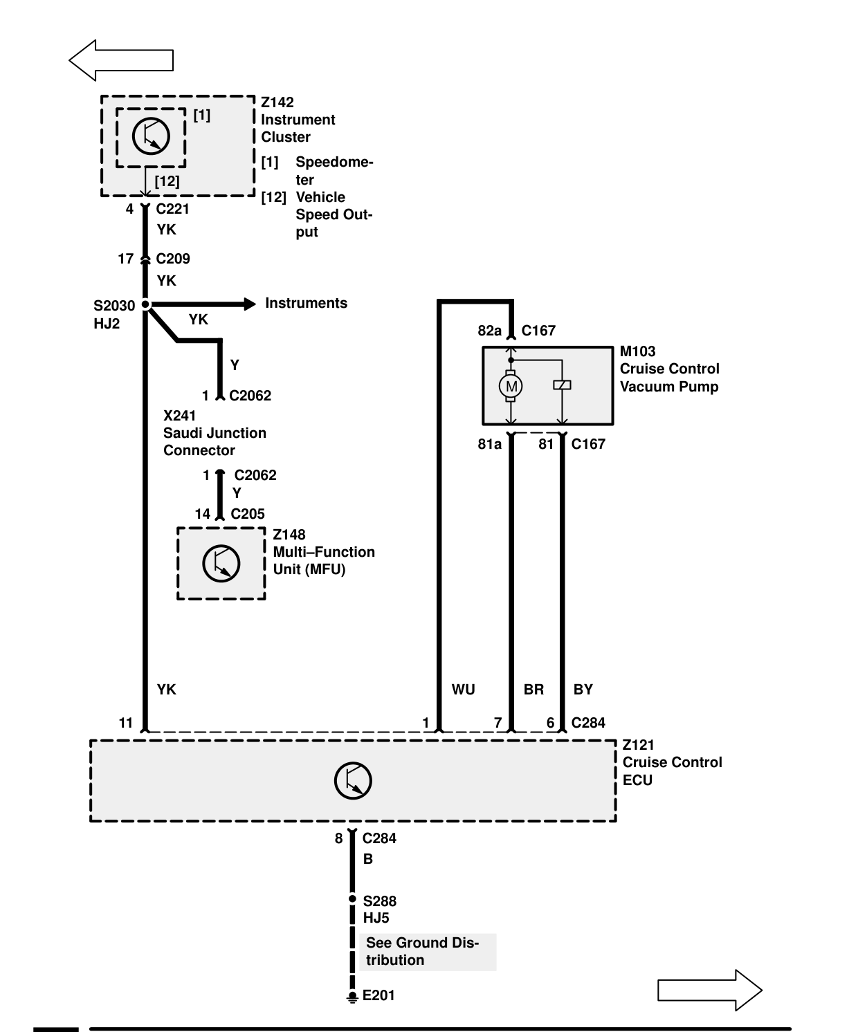 Cruise Control – Circuit Diagram