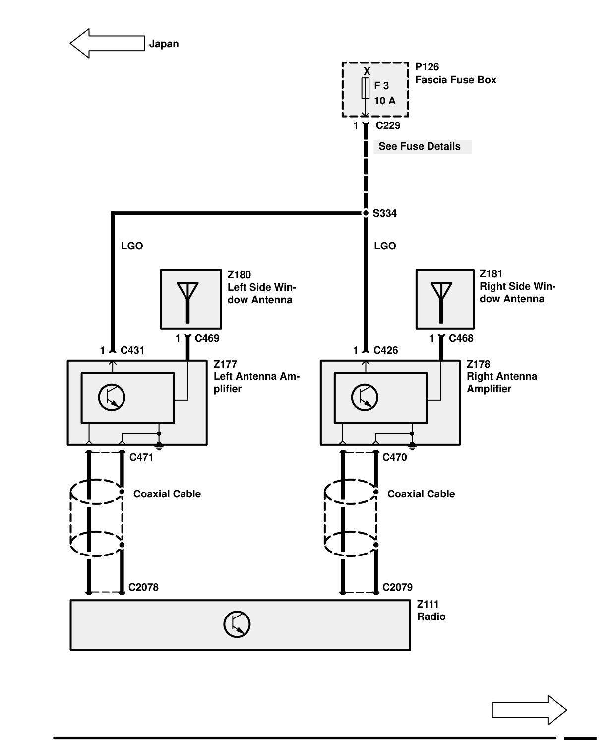 Radio (Japan) – Circuit Diagram