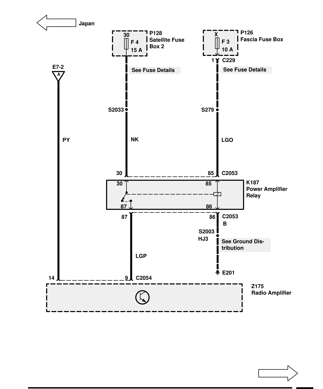 Radio (Japan) – Circuit Diagram