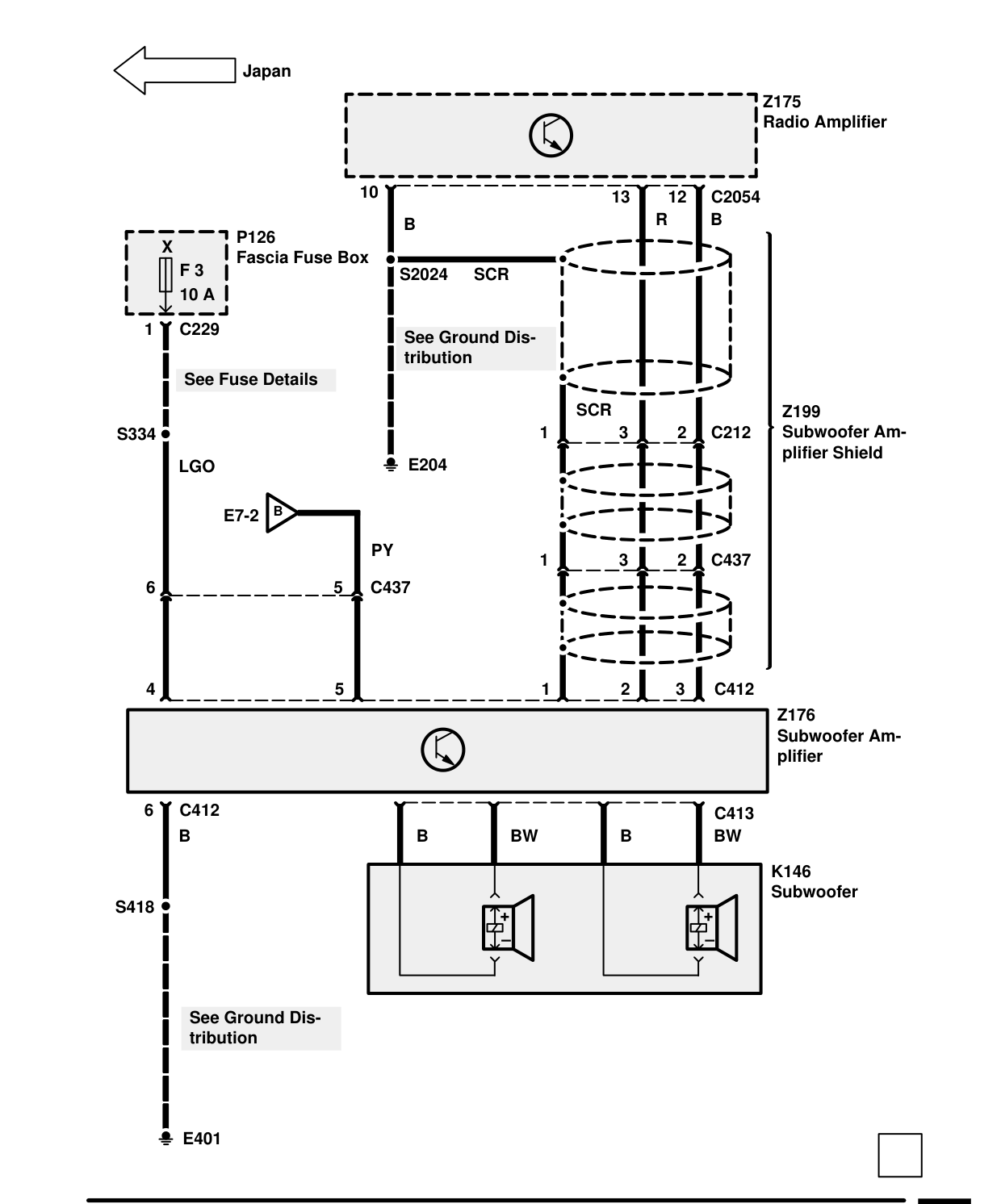 Radio (Japan) – Circuit Diagram