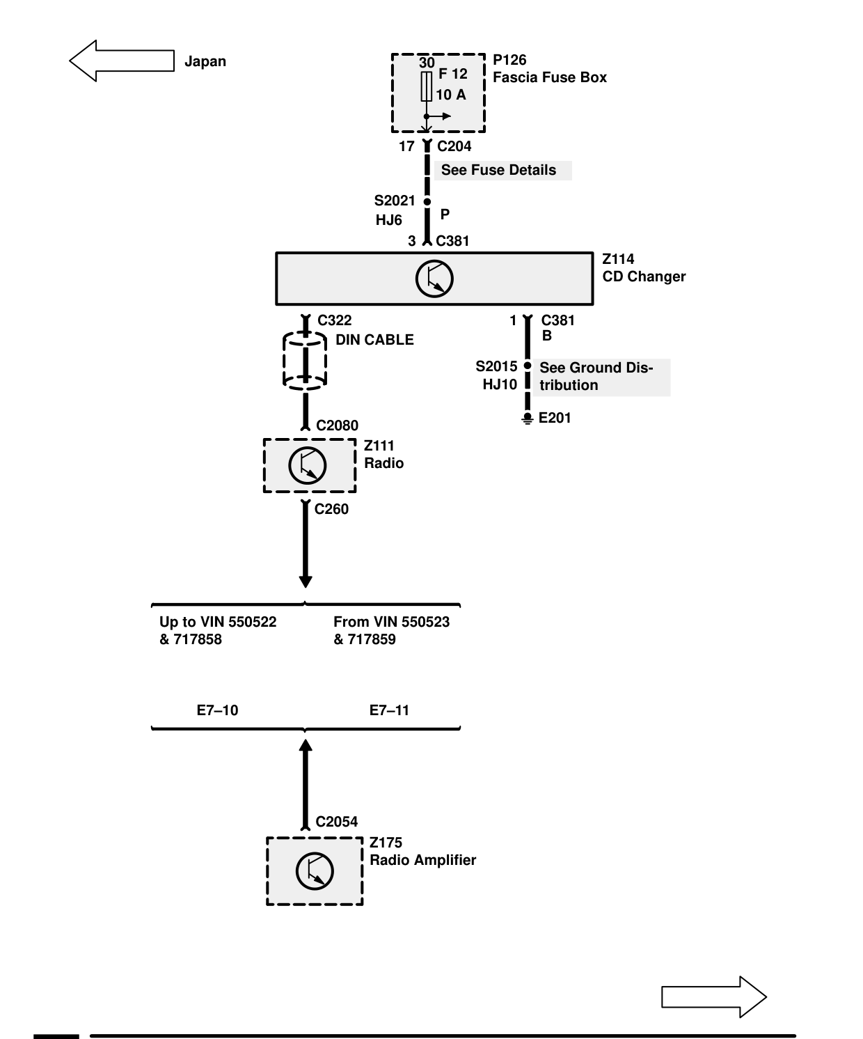 Radio (Nas) – Circuit Diagram Rev: 06/97