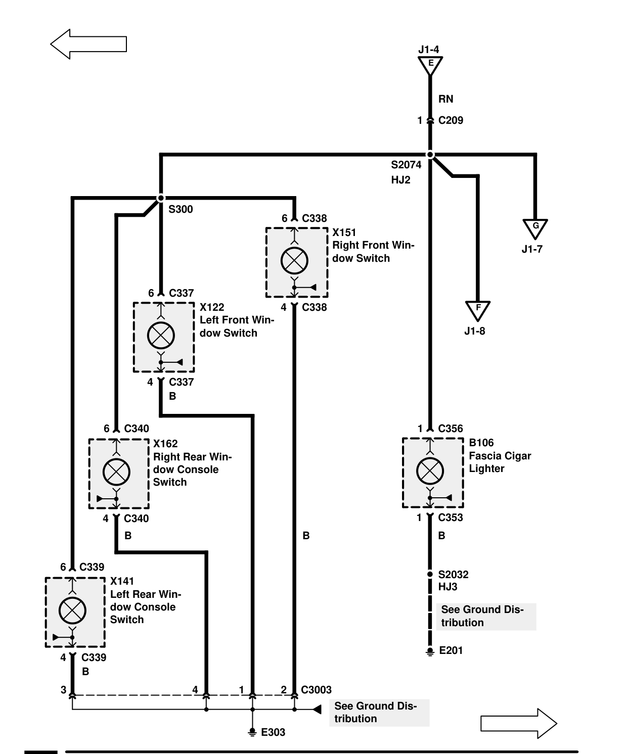 Interior Lamps – Circuit Diagram