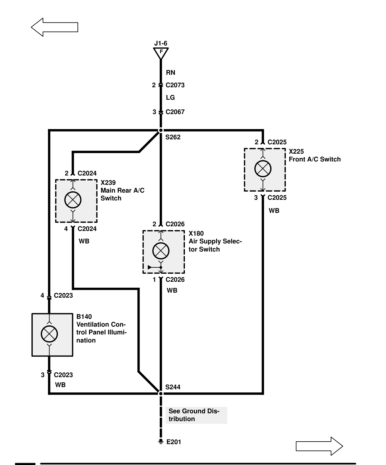 Interior Lamps – Circuit Diagram