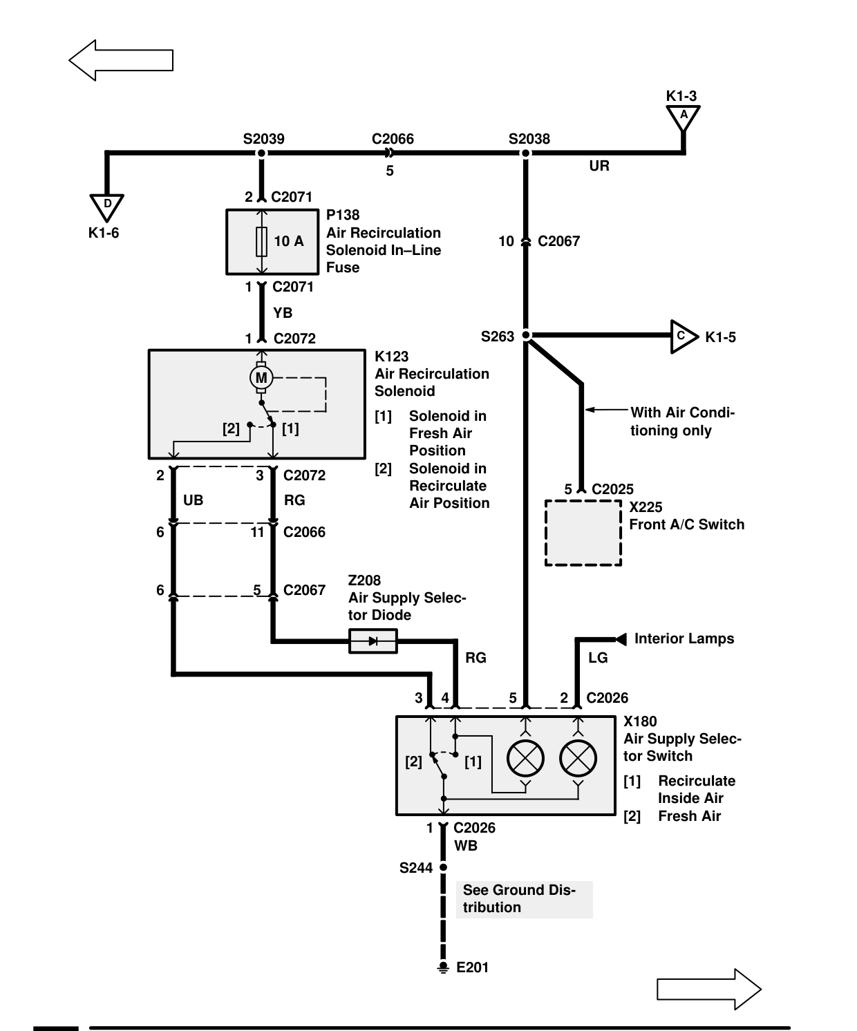 Blower Controls – Circuit Diagram