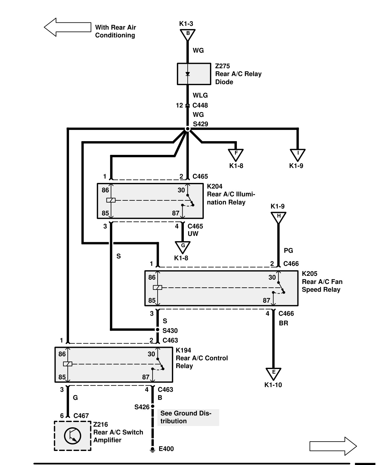 Blower Controls – Blower Controls (With Rear A/C)