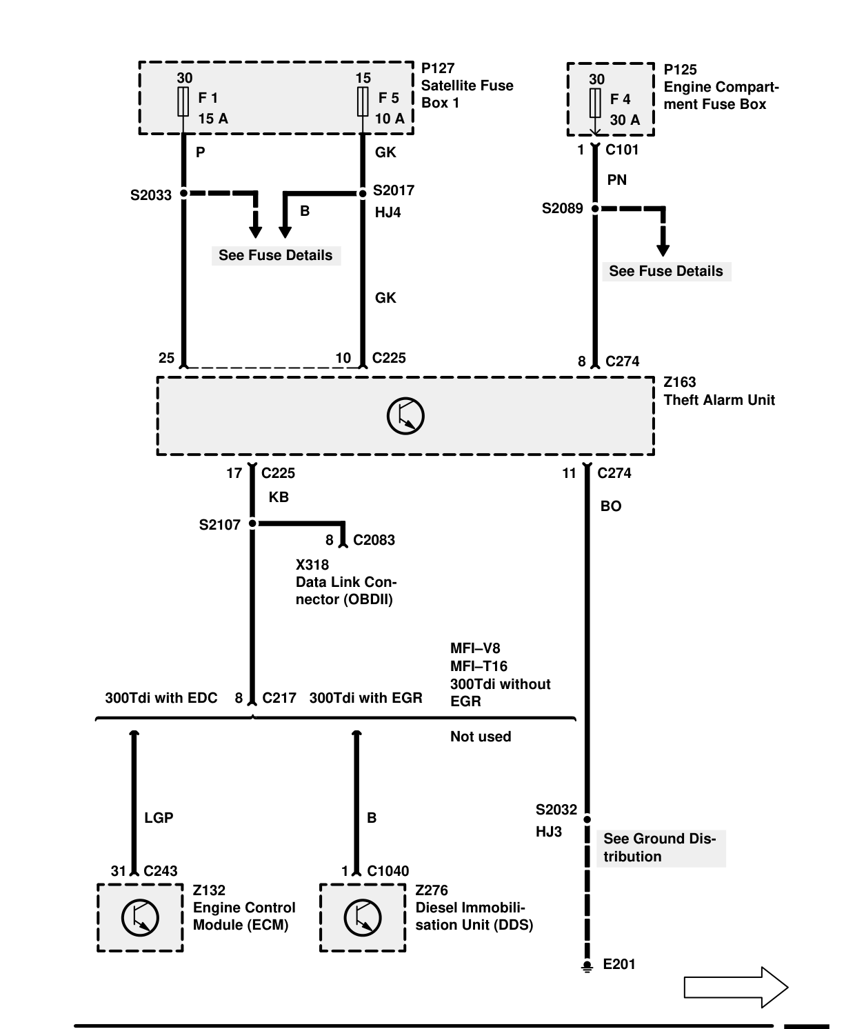 Theft Alarm System – Circuit Diagram