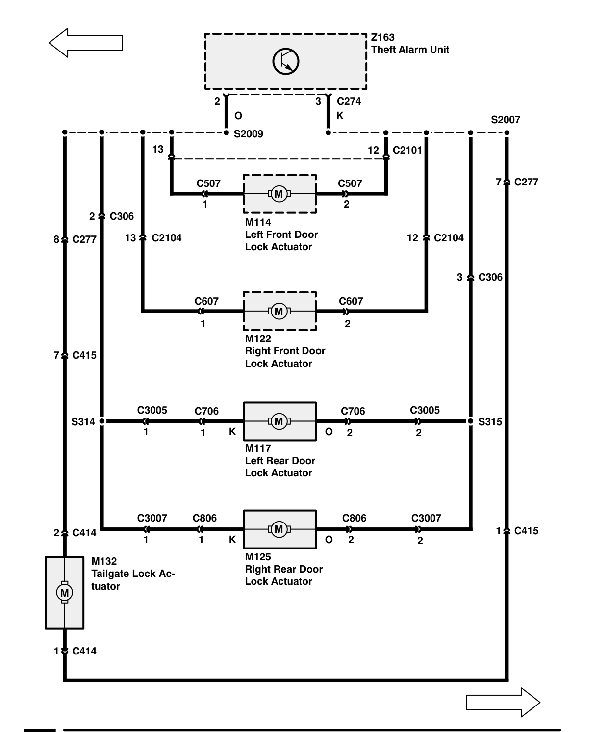 Theft Alarm System – Circuit Diagram