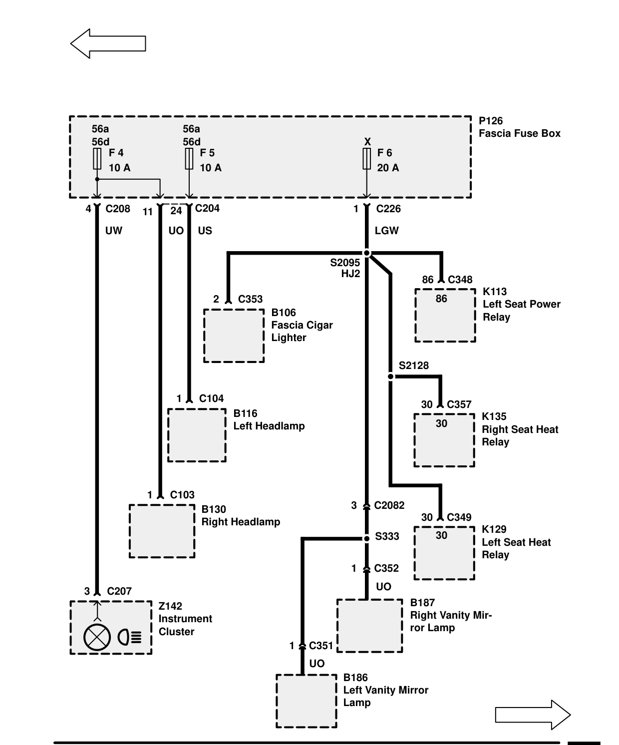 Fuse Details – Circuit Diagram