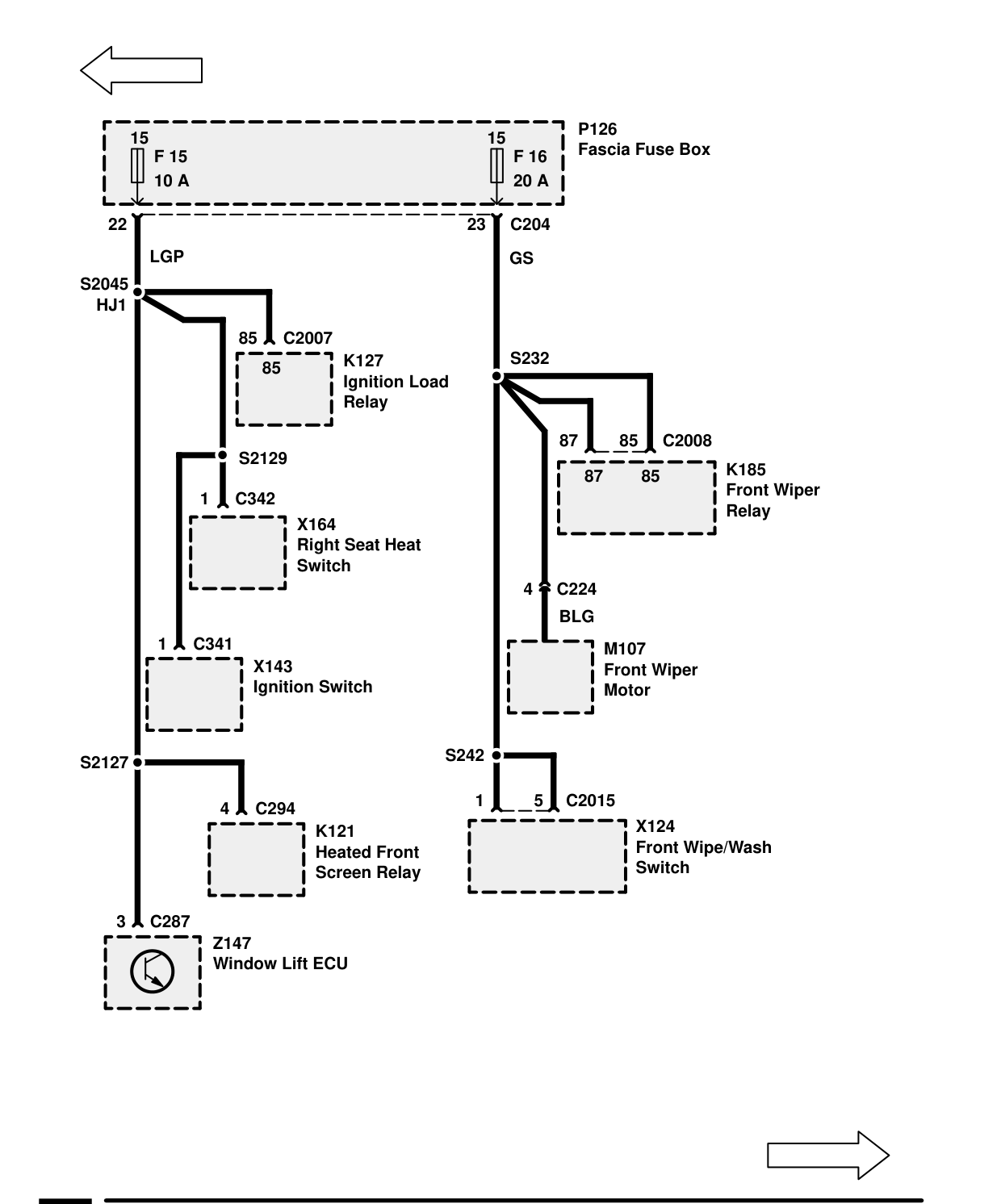 Fuse Details – Circuit Diagram