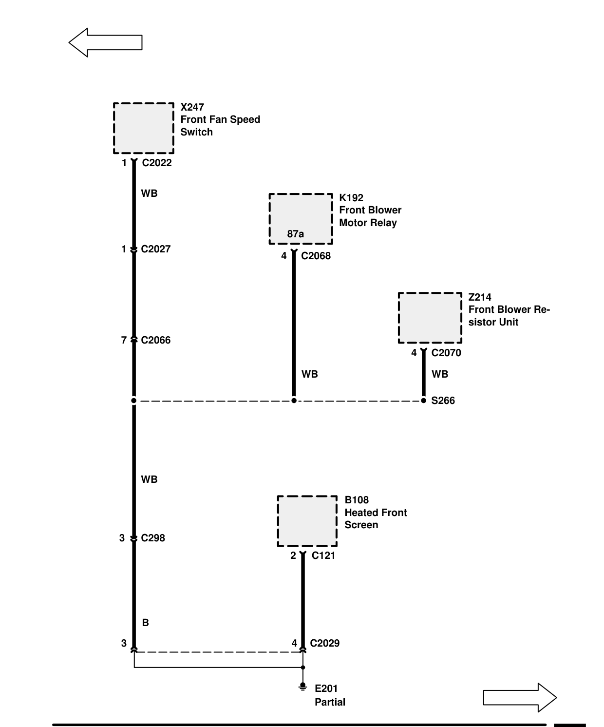 Ground Distribution – Circuit Diagram