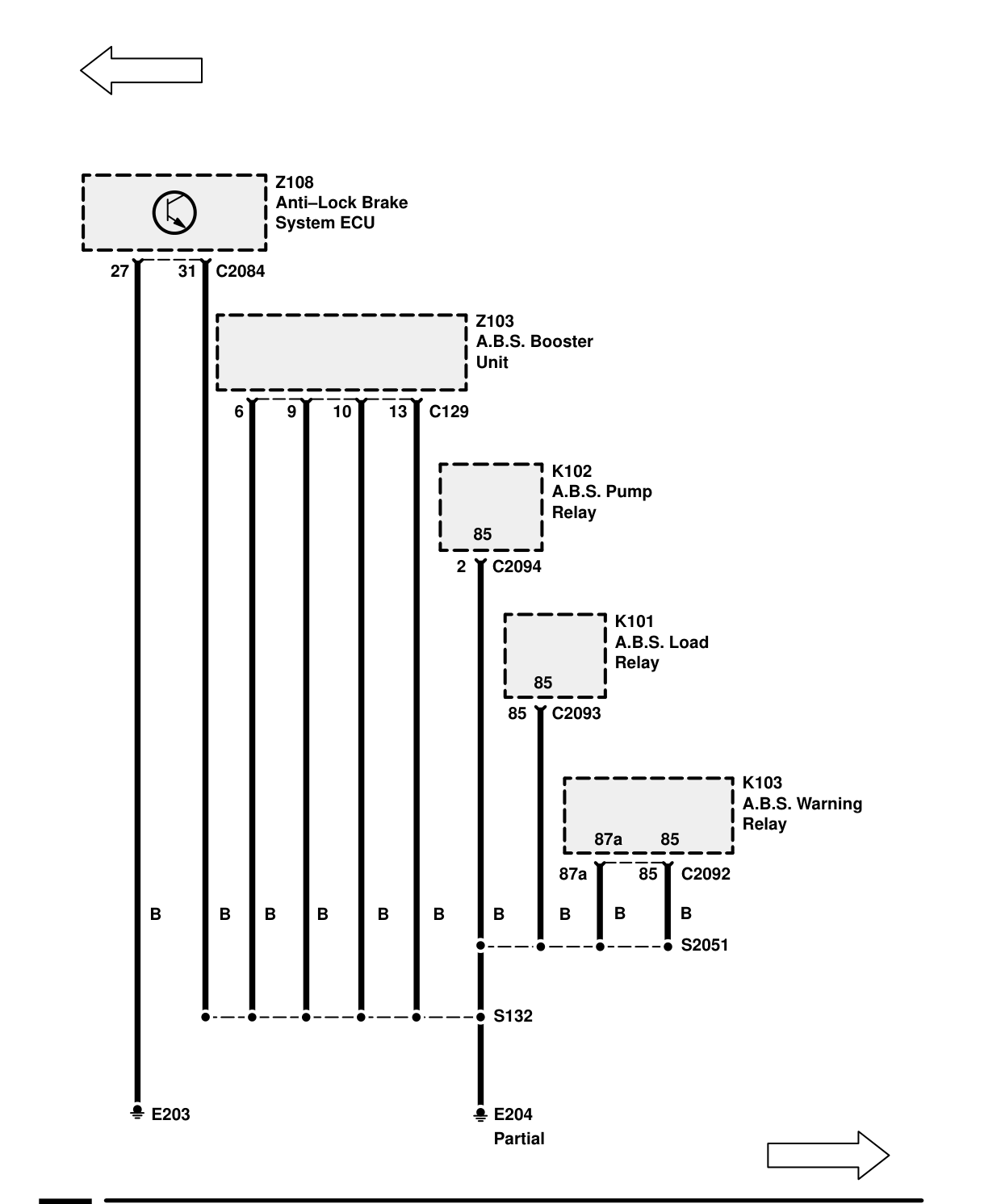 Ground Distribution – Circuit Diagram
