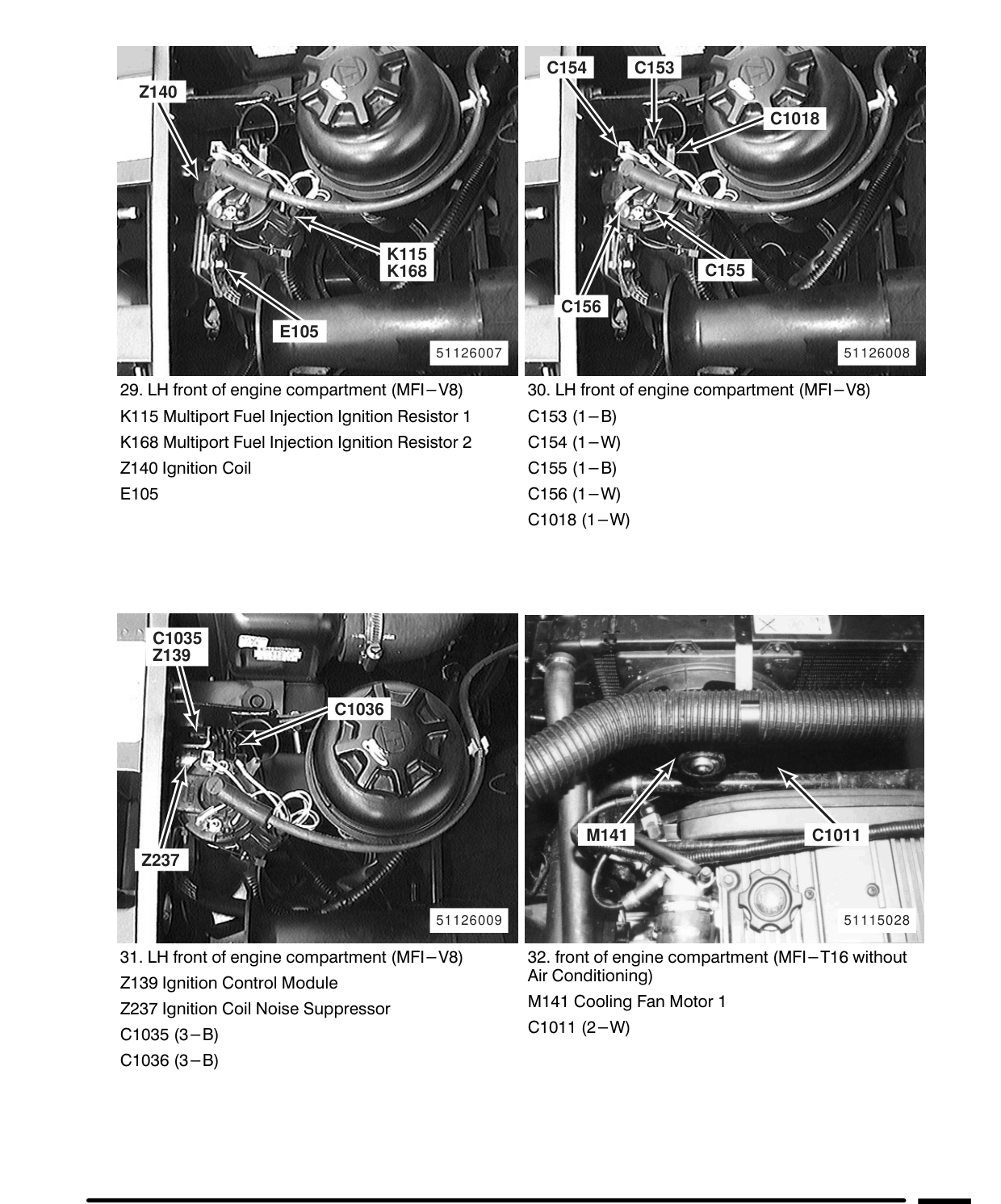 Component Location Views – Circuit Diagram