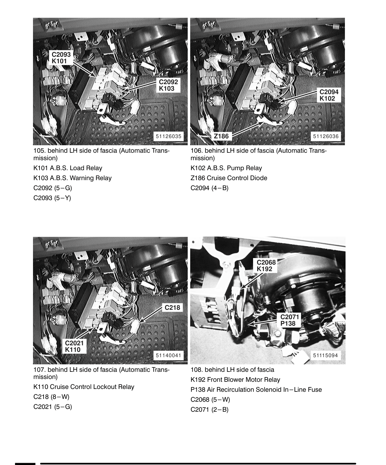 Component Location Views – Circuit Diagram