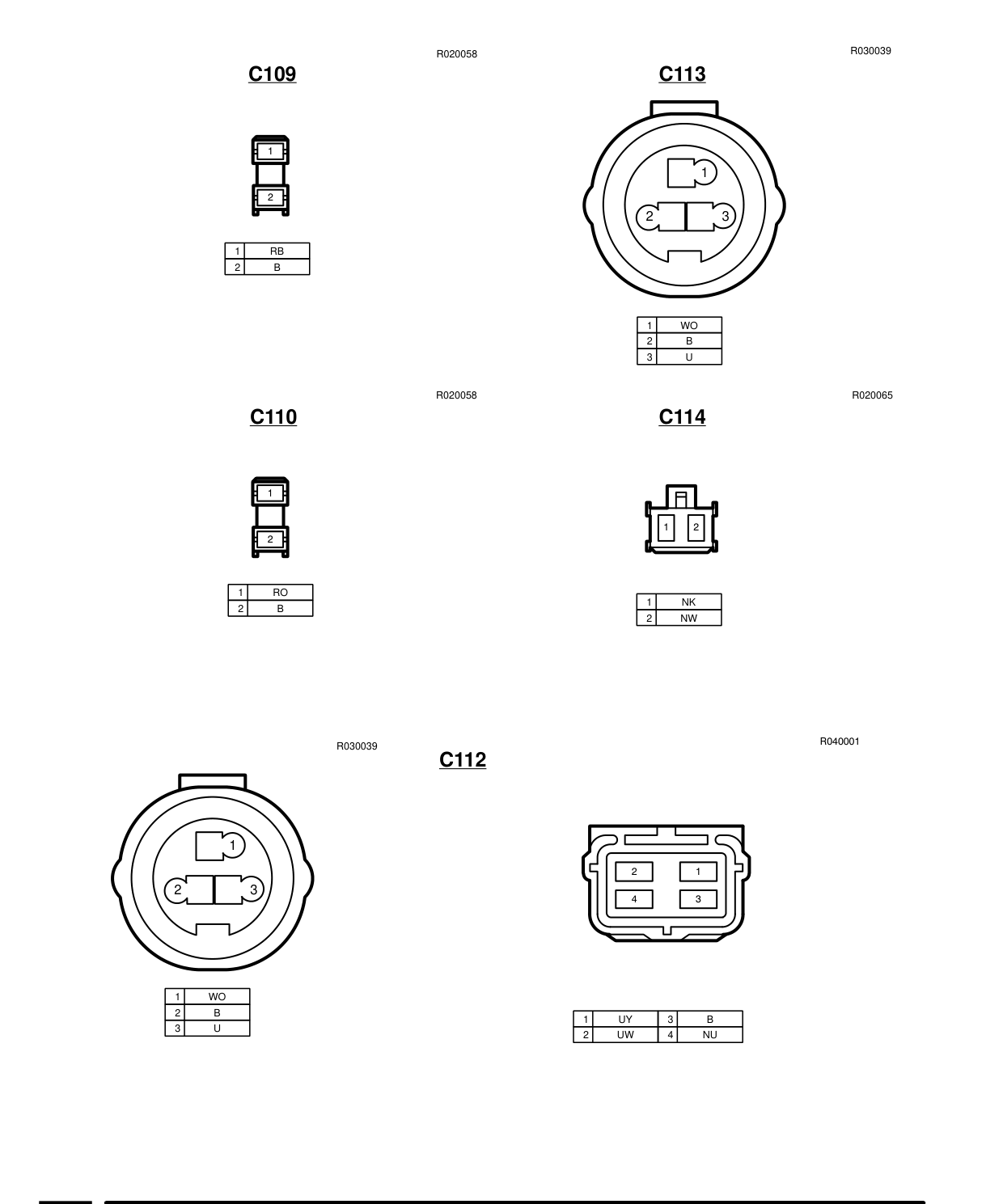 Connector Views – Circuit Diagram