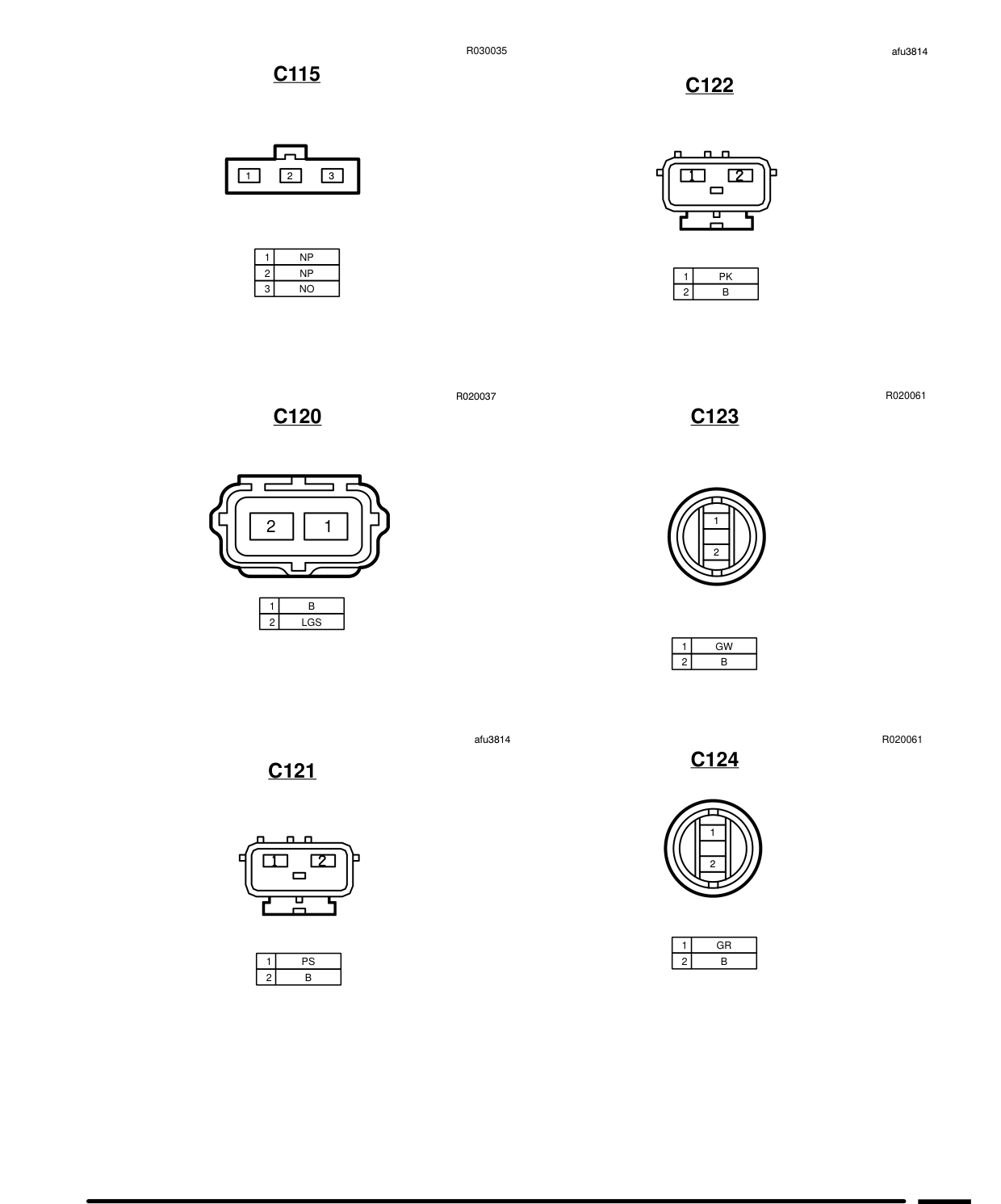 Connector Views – Circuit Diagram