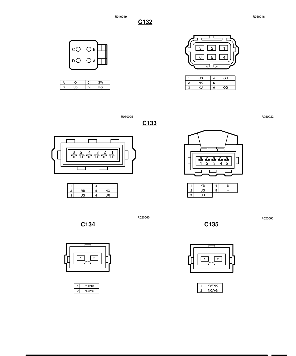 Connector Views – Circuit Diagram