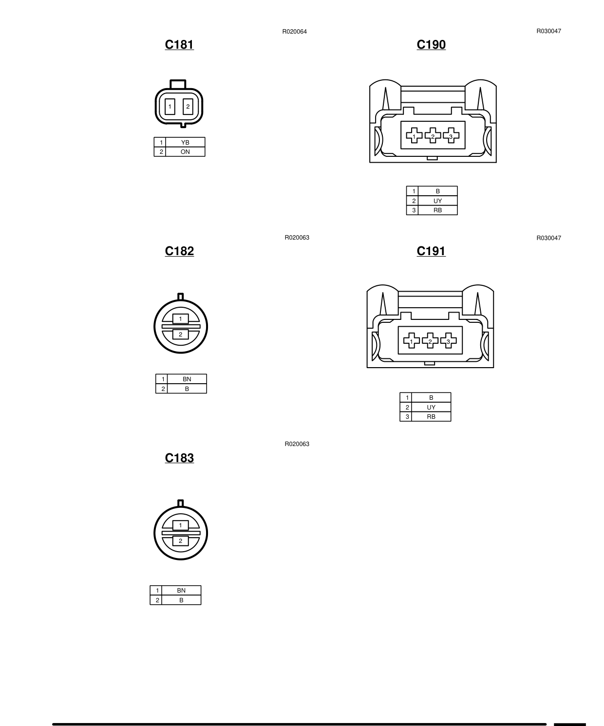 Connector Views – Circuit Diagram