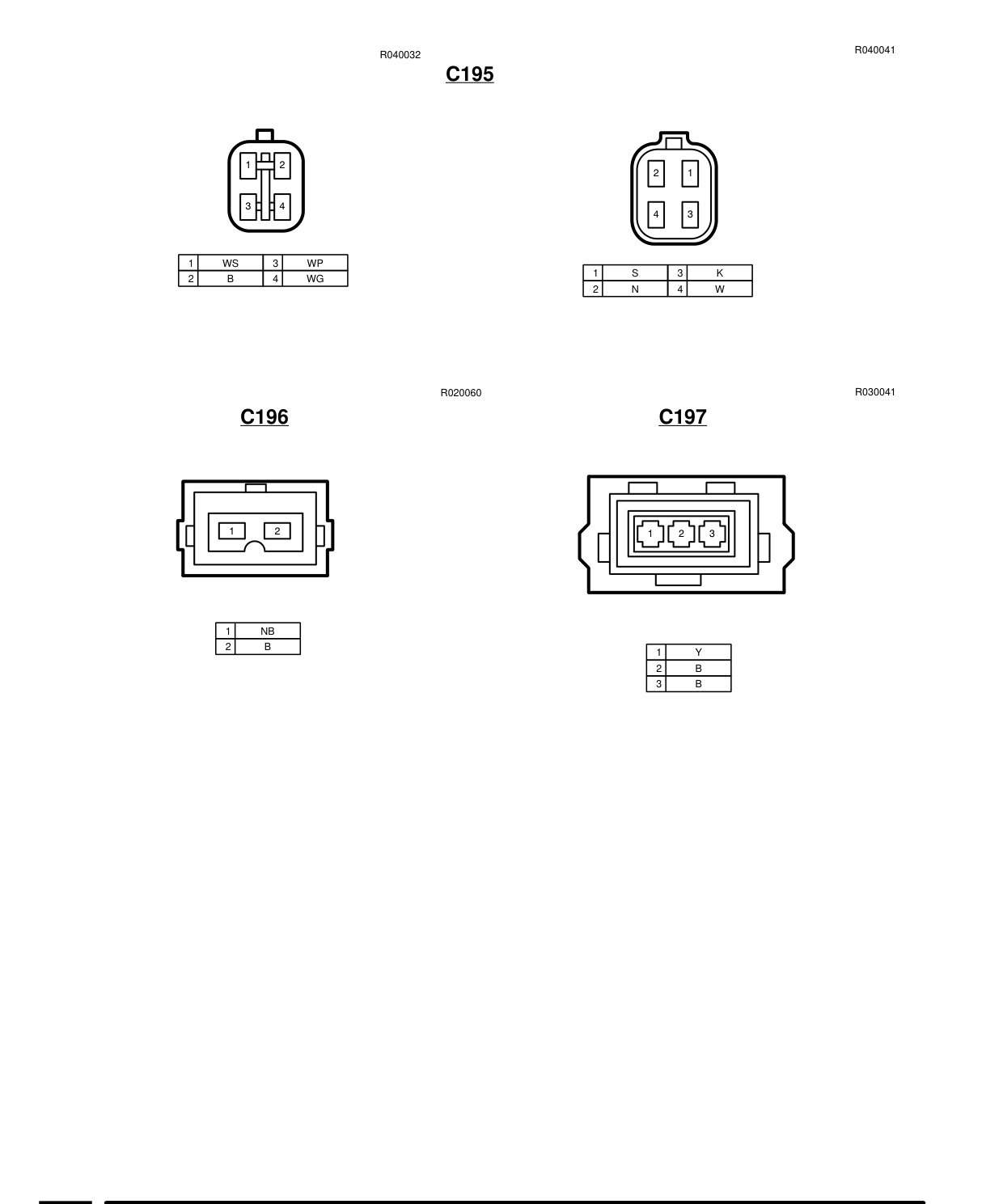 Connector Views – Circuit Diagram