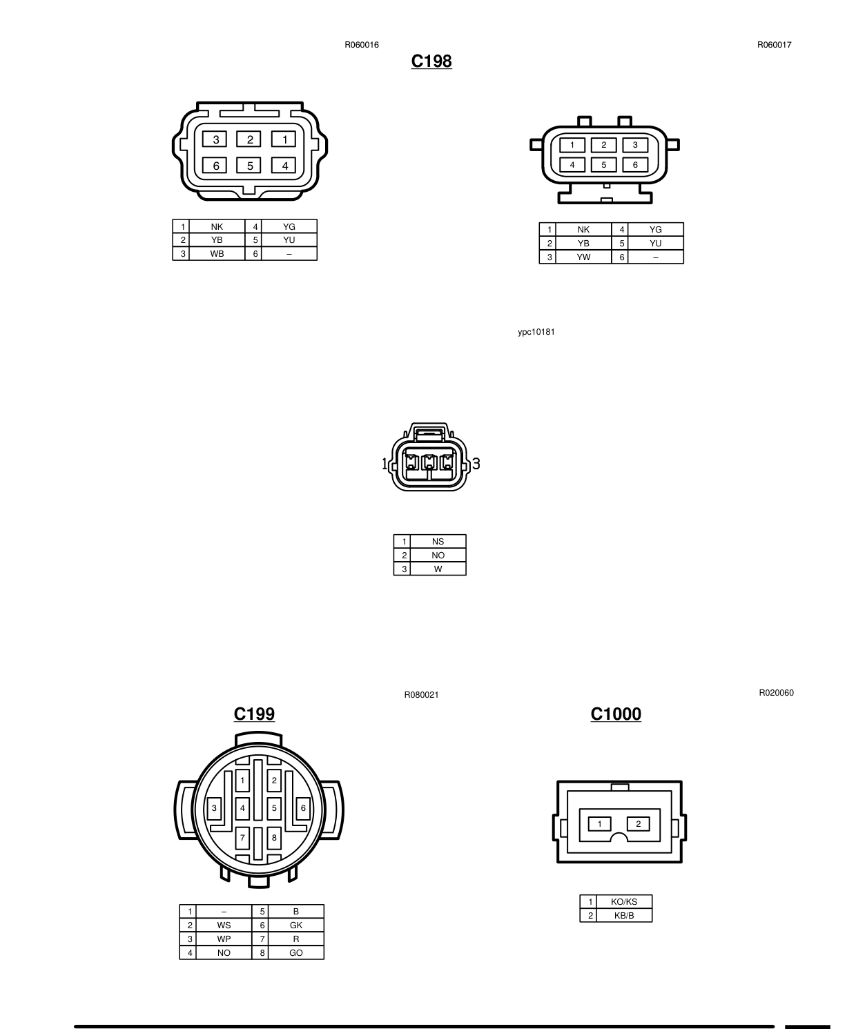 Connector Views – Circuit Diagram